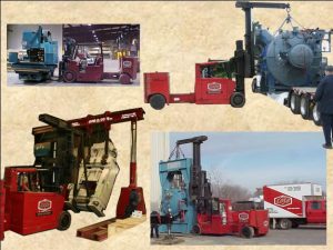 Louis P. Cote, Inc. has the largest fleet of Versa-Lift forklifts in New England